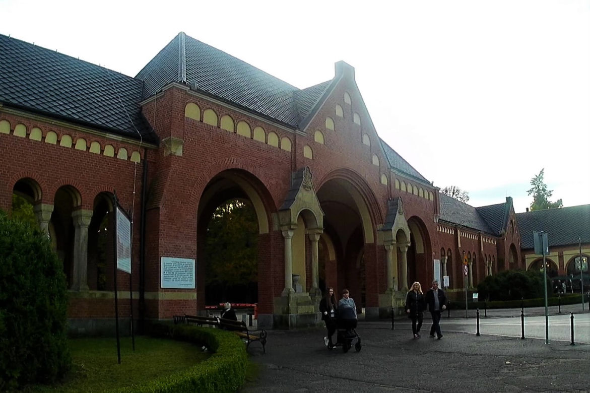 Cmentarz Centralny w Szczecinie przed 1 listopada