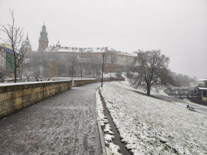Atak zimy w Małopolsce