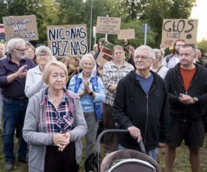 Protest w Piasecznie przeciwko Data Center