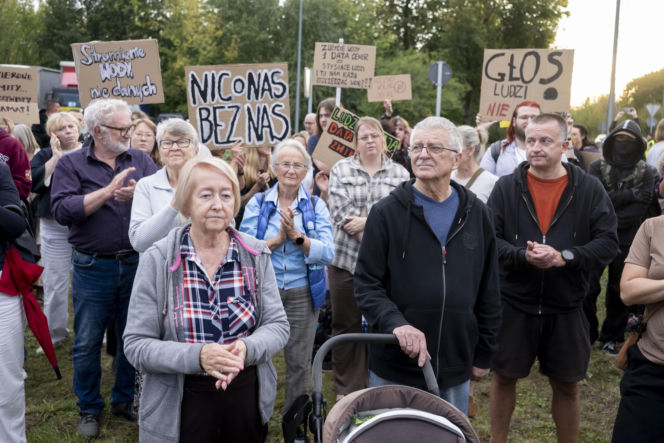 Protest w Piasecznie przeciwko Data Center