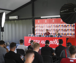 Konferencja reprezentacji Polski: Jan Urban i Wiktor Nowak