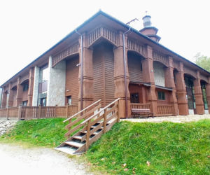 Opuszczony park wodny w Wysowej Zdrój