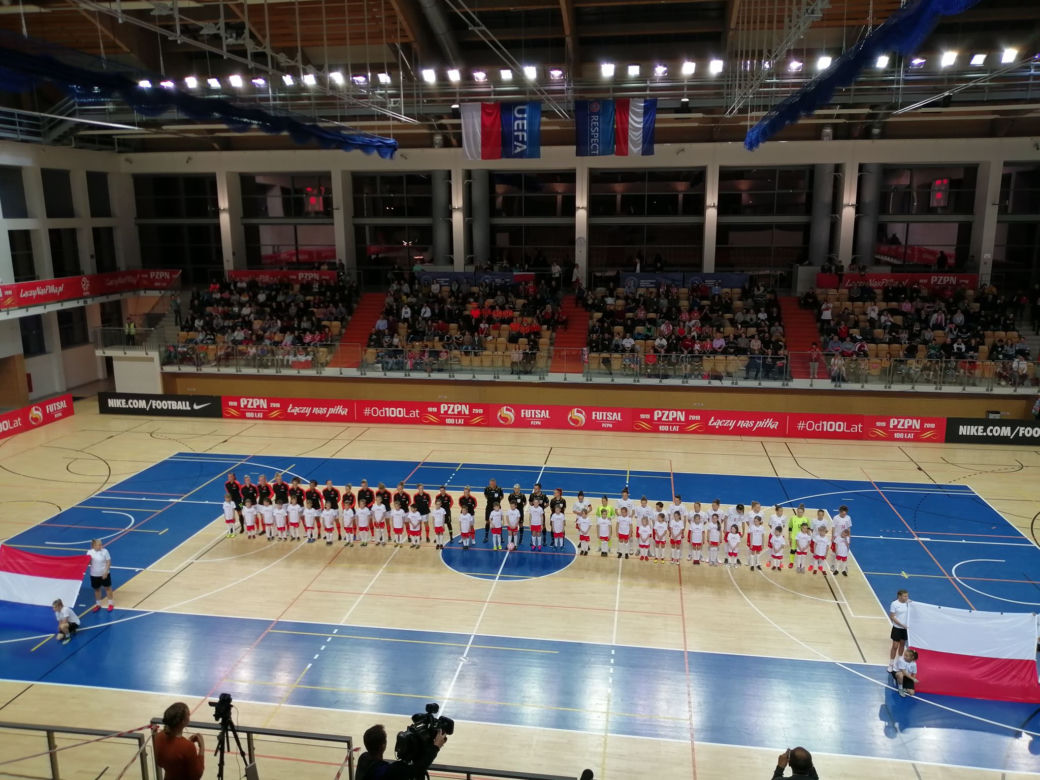 Mecz Polska - Holandia w futsalu kobiet