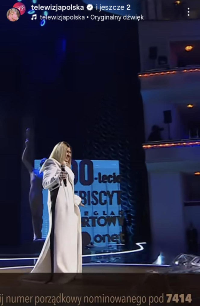 Beata Kozidrak na Gali Mistrzów Sportu