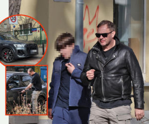 Tomasz Karolak parkuje jak król na włościach