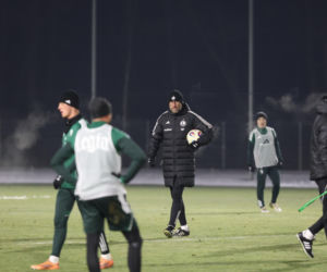 pierwszy trening Marka Papszuna w Legii