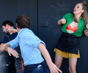 Barwy szczęścia odc. 2146. Renata (Anna Mrozowska), Tadeusz (Jakub Mróz), Krystian (Tomasz Skrzypniak)