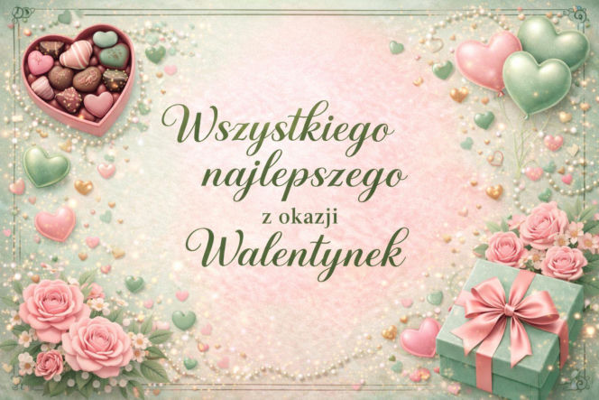 Kartki na Walentynki 2026. Najładniejsze wzory i pomysły na życzenia