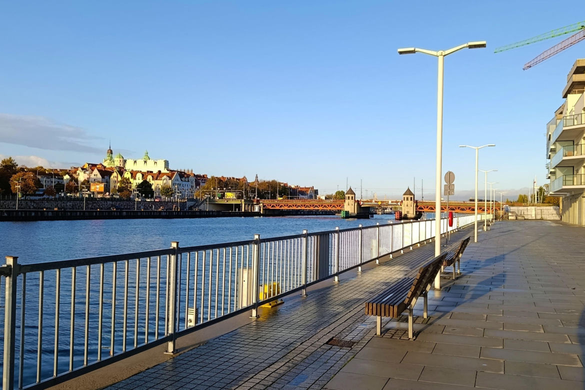 Inwestycje na Łasztowni i Kępie Parnickiej w Szczecinie