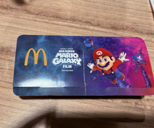 Zestaw Super Mario McDonald's w Niemczech