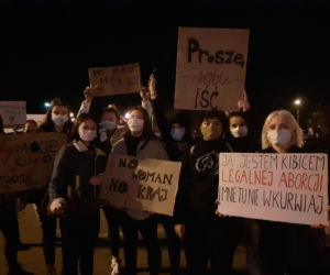 Protest kobiet w Przemyślu 
