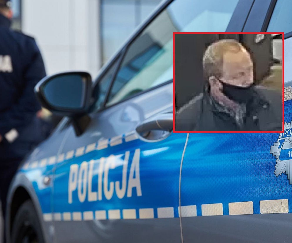 Policjanci poszukują tego mężczyzny
