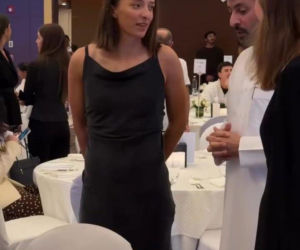 Iga Świątek na Players Party w Katarze