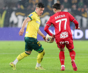 GKS Katowice - Widzew Łódź, zdjęcia kibiców z meczu 20. kolejki PKO BP Ekstraklasy