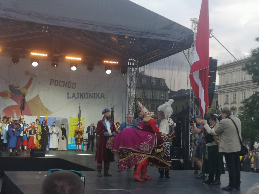 Pochód Lajkonika w Krakowie 2024