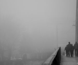 Kraków we mgle