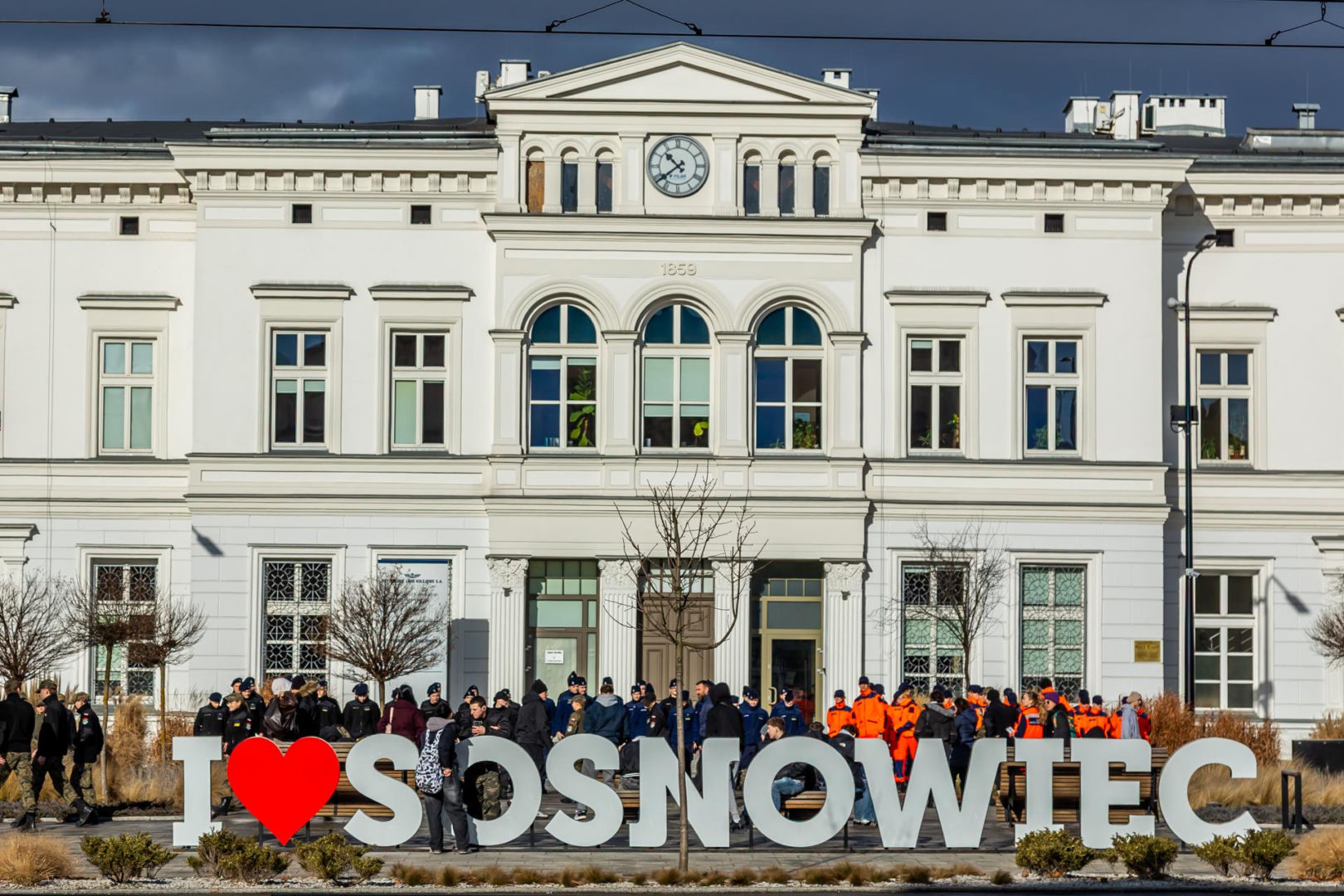Przebudowa linii kolejowej E65 w Sosnowcu, remonty wiaduktów, dworca, peronów