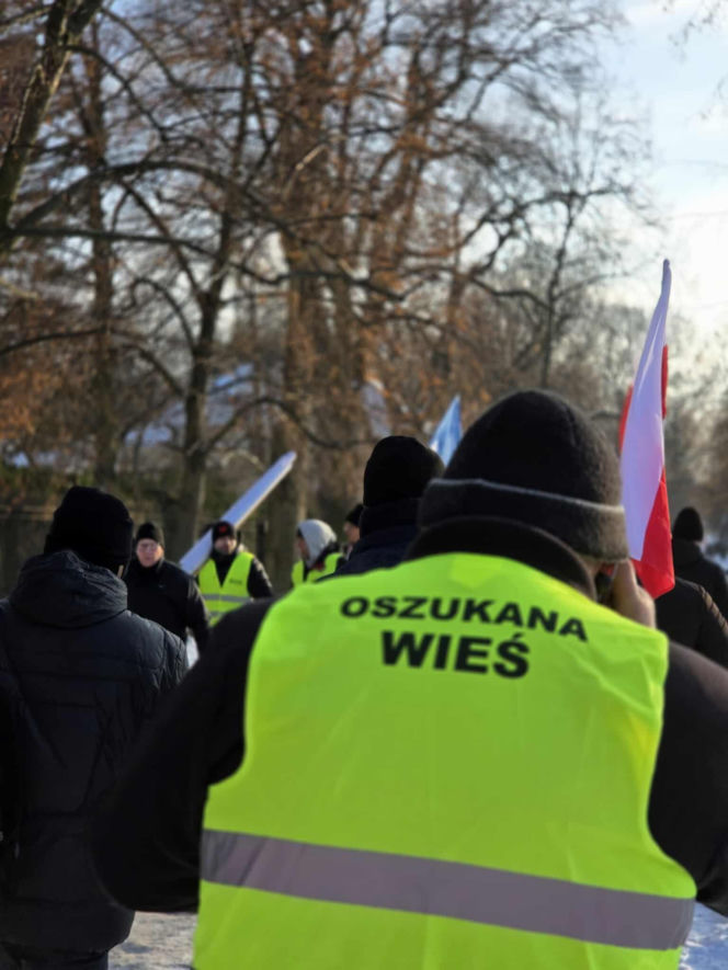 Protest rolników w Warszawie (9.01.2026)