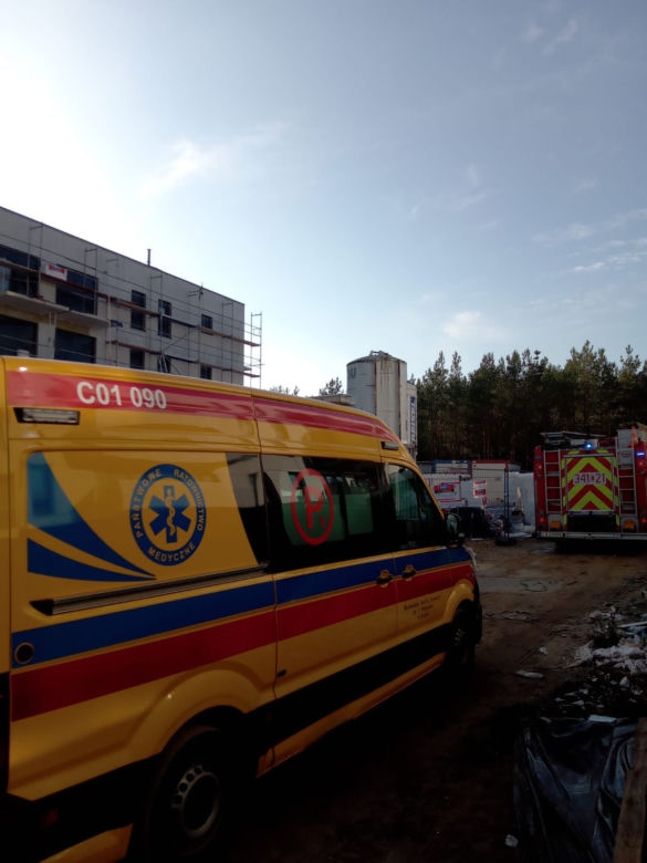  Toruń. Tragiczny wypadek na budowie osiedla [GALERIA]