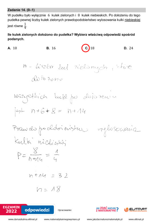 Egzamin ósmoklasisty 2022: Matematyka. Odpowiedzi i arkusz CKE. Publikujemy rozwiązania zadań! 25 maja 2022 r.