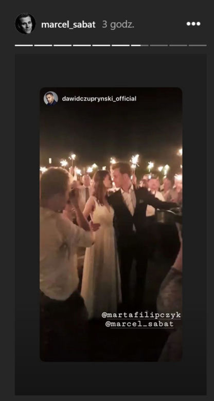 Marcel Sabat i Natalia Filipczuk wzięli ślub