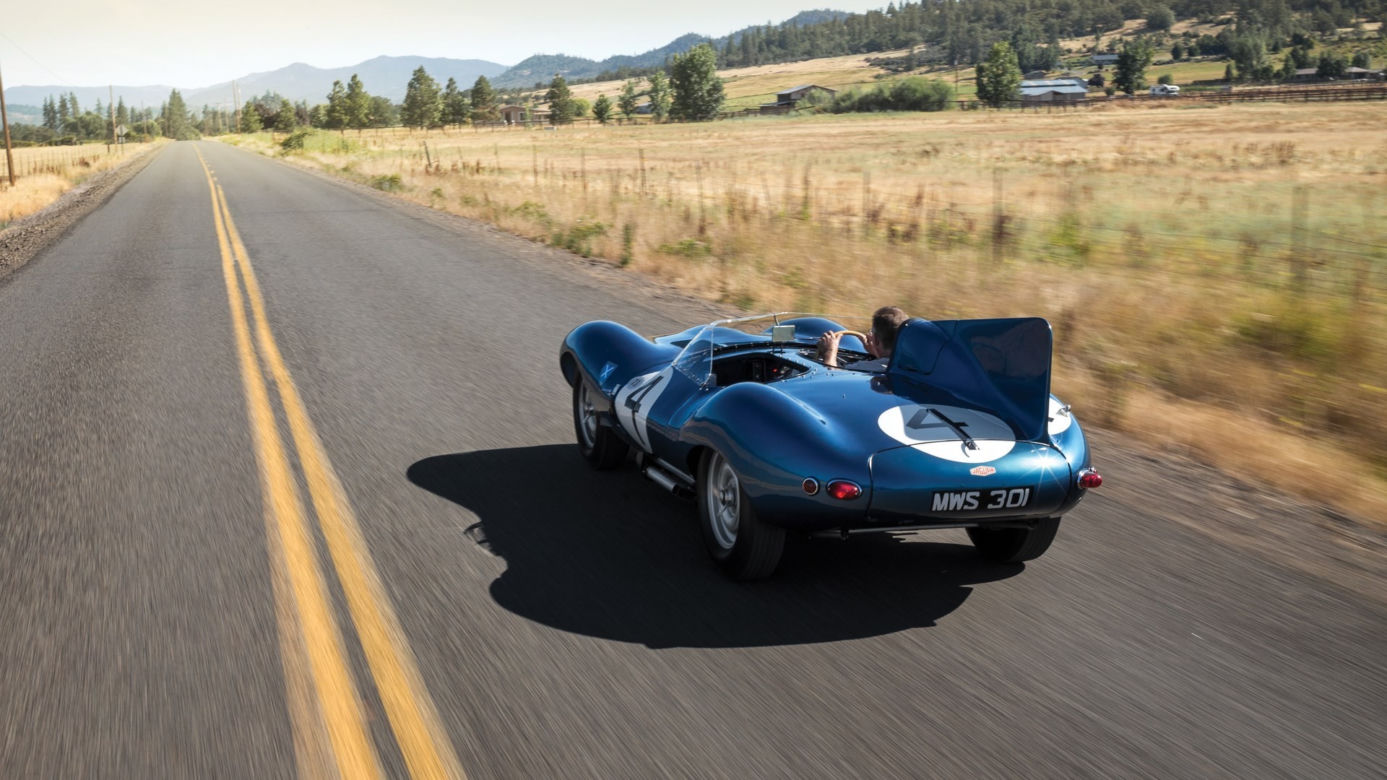 Jaguar D-Type, zwycięzca wyścigu 24h Le Mans z 1956 roku