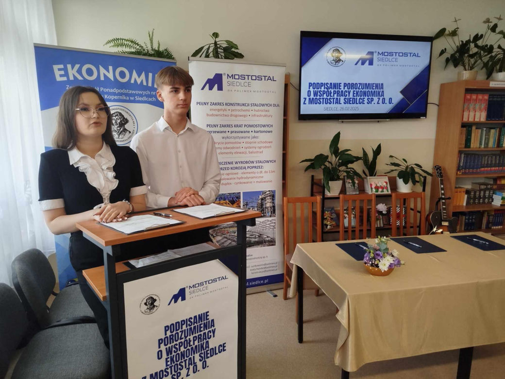 To już nie pierwsza umowa o współpracy siedleckiego "Ekonomika" z Mostostalem Siedlce