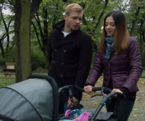 M jak miłość, odcinek 1350, Artur (Tomasz Ciachorowski), Iza (Adriana Kalska)