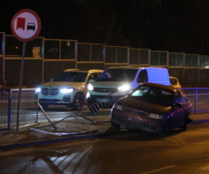 Pijana zakonnica uciekła po wypadku