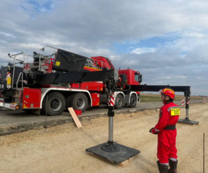 Trudna akcja strażaków z woj. lubelskiego