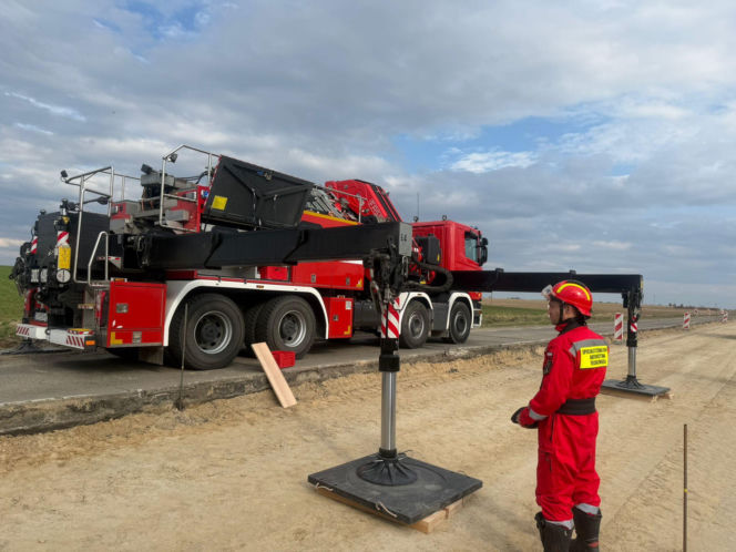 Trudna akcja strażaków z woj. lubelskiego