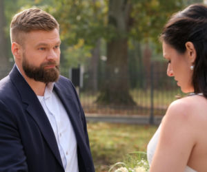 M jak miłość odc. 1911. Michał Winiar (Tomasz Rożniatowski), Ewelina (Anna Jarosik)