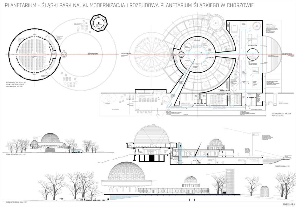 Przebudowa planetarium w Chorzowie