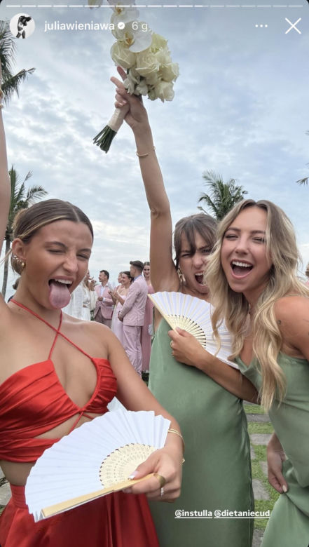 Julia Wieniawa na Bali