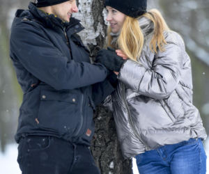 Rolnik szuka żony na stoku! Tak Marta Paszkin i Paweł Bodzianny urwali się i szaleją. Ale dzieciaki też mają frajdę