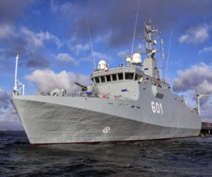 ORP Kormoran już oficjalnie w Marynarce Wojennej Polski