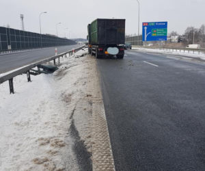 Mokrzyska. WYPADEK na autostradzie A4. W kraksie brało udział sześć samochodów