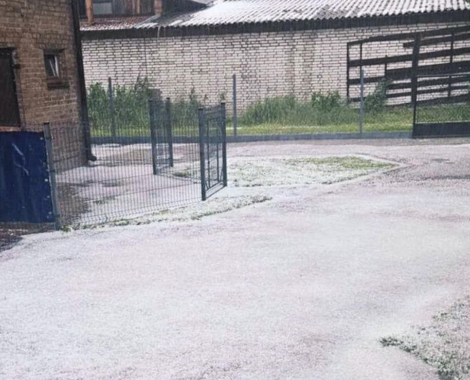 Katastrofalne skutki burz w powiecie zawierciańskim