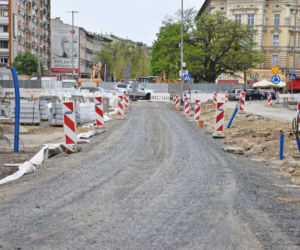 Przebudowa alei Wojska Polskiego - maj 2022