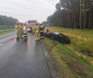 Wypadek w Zielonce. Kobieta trafiła do szpitala!