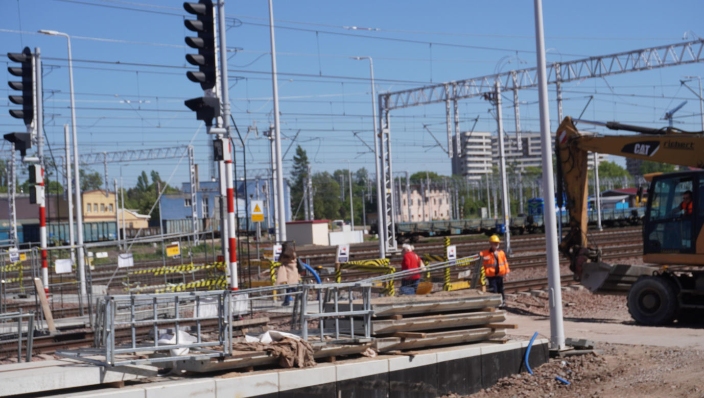 Dworzec Olsztyn Główny coraz bliżej. Budynek niemal na ukończeniu [ZDJĘCIA]