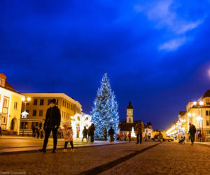 Białystok. Świąteczne iluminacje rozbłysły w mieście. Coś pięknego. Musisz to zobaczyć!