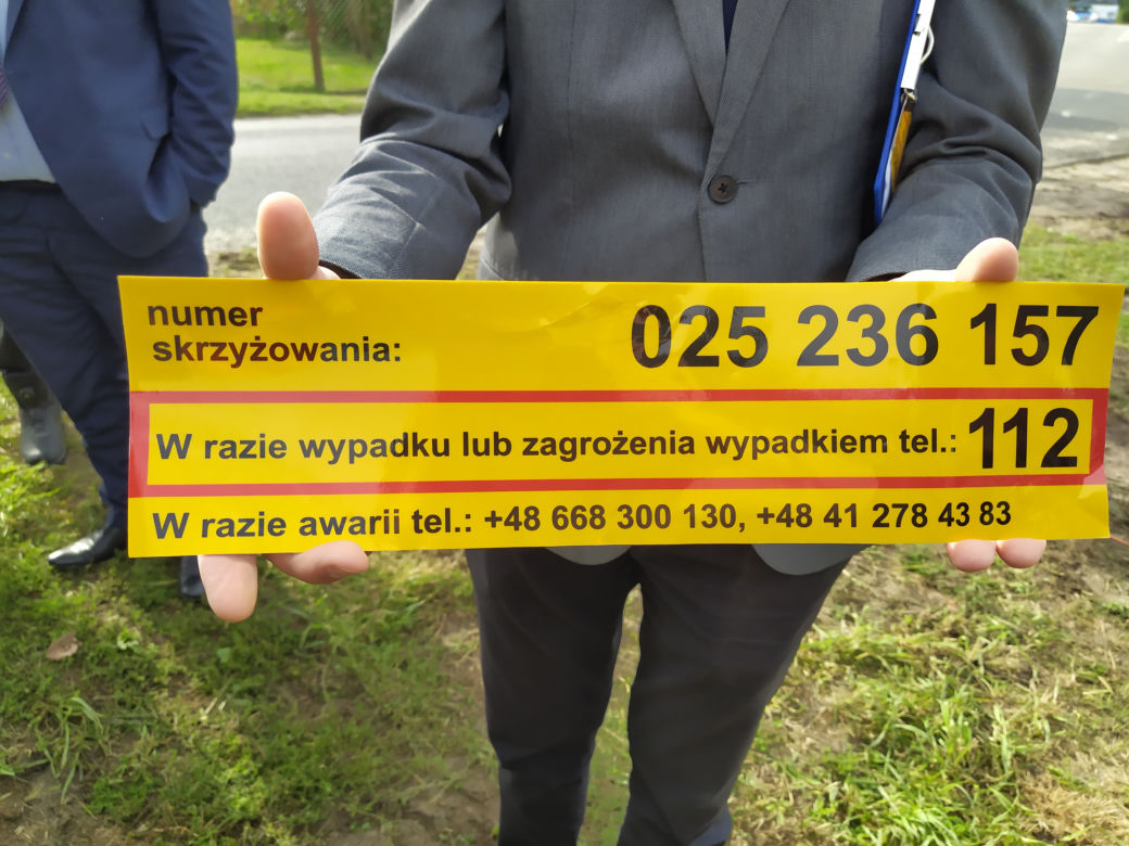 ZOBACZ ZDJĘCIA z akcji "Bezpieczny przejazd" w Koszewnicy, w gminie Kotuń - 15.09.2022