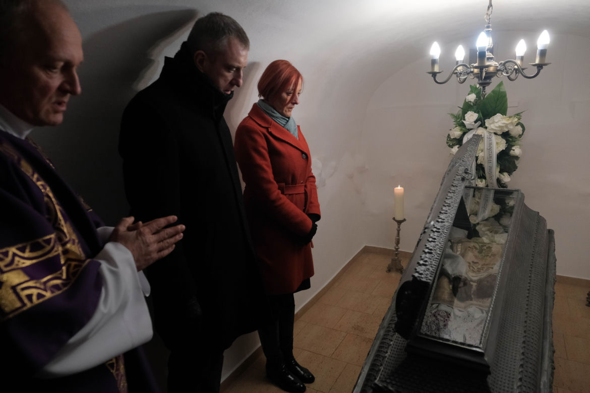 Ponowne uroczystości pogrzebowe bp. Stefana Wierzbowskiego w Górze Kalwarii