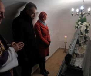 Ponowne uroczystości pogrzebowe bp. Stefana Wierzbowskiego w Górze Kalwarii