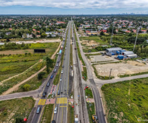Ta droga ma odkorkować Warszawę. Tak rośnie nowa S7. Zobacz zdjęcia z lotu ptaka
