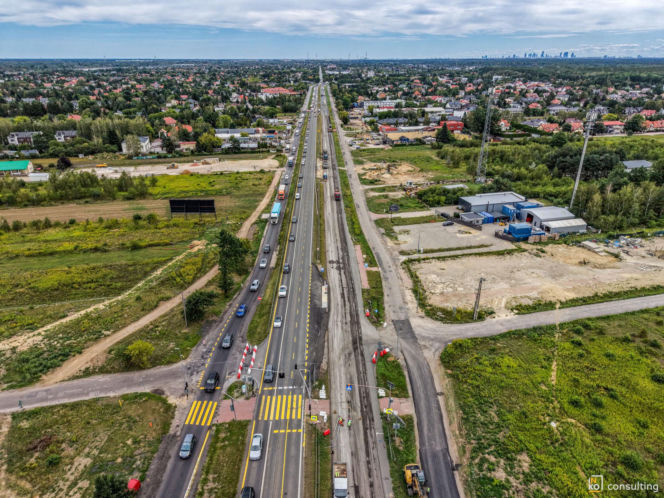 Ta droga ma odkorkować Warszawę. Tak rośnie nowa S7. Zobacz zdjęcia z lotu ptaka
