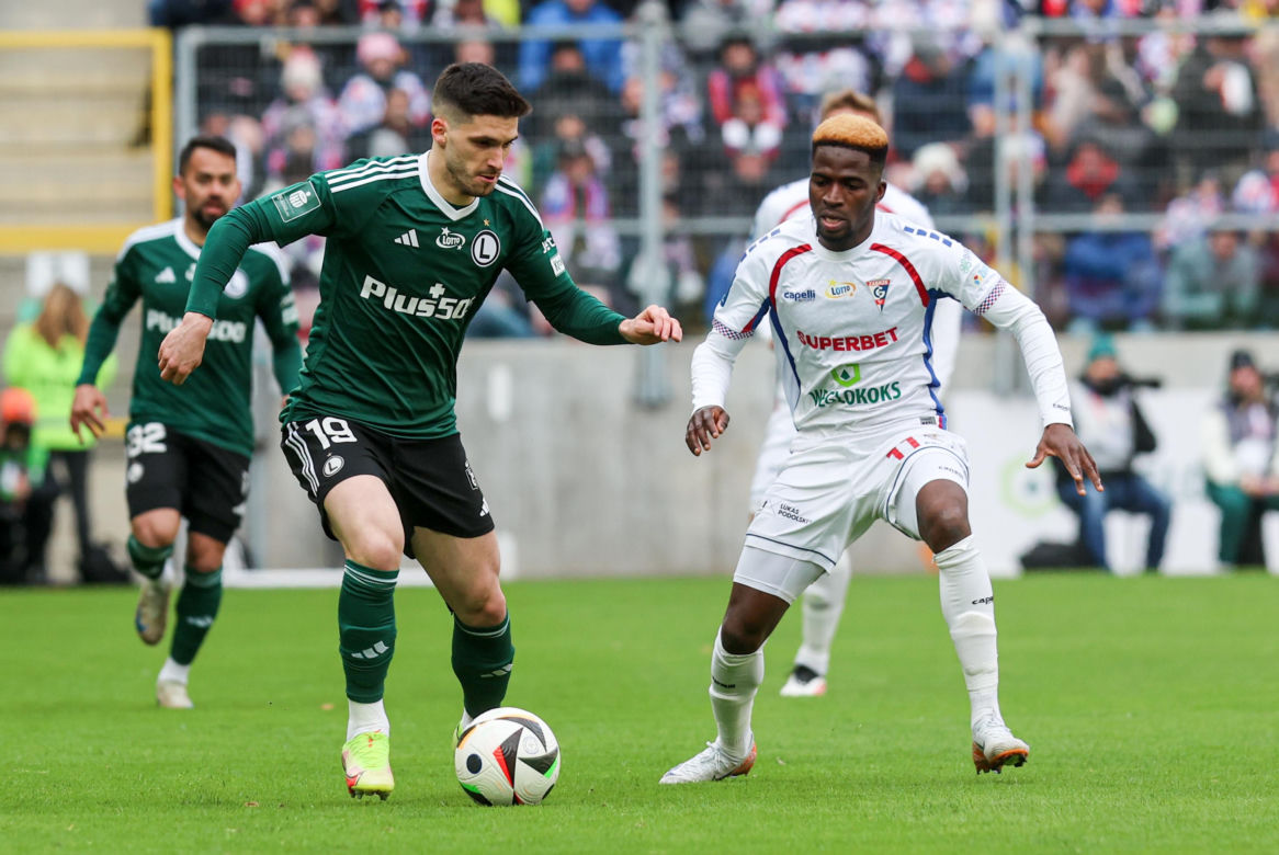 Górnik Zabrze podjął u siebie Legię Warszawę