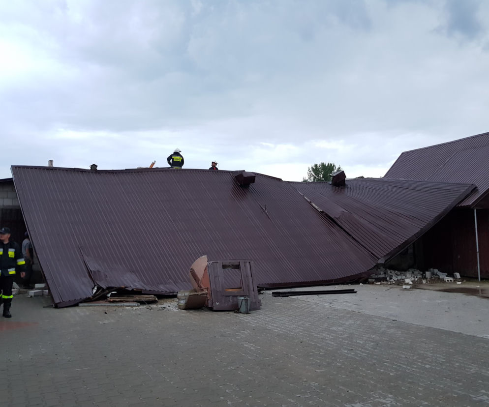 Burze i nawałnice na Podlasiu. Skutki? Zerwane dachy, połamane drzewa [18.06.2020]