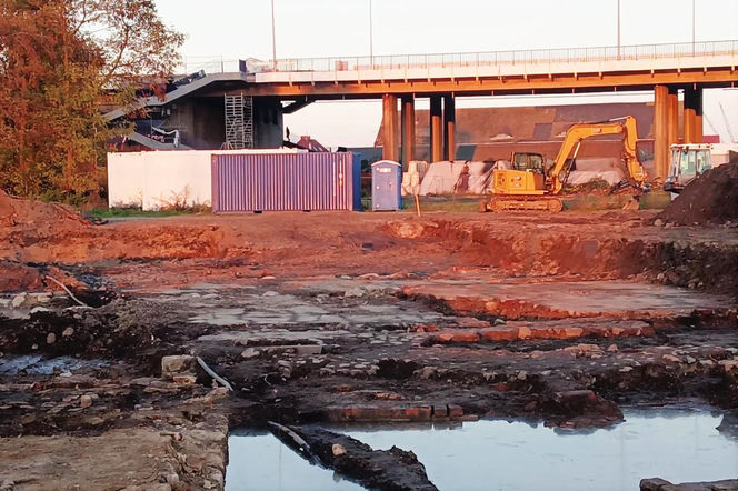 Pozostałości spichlerzy przy ul. Zbożowej